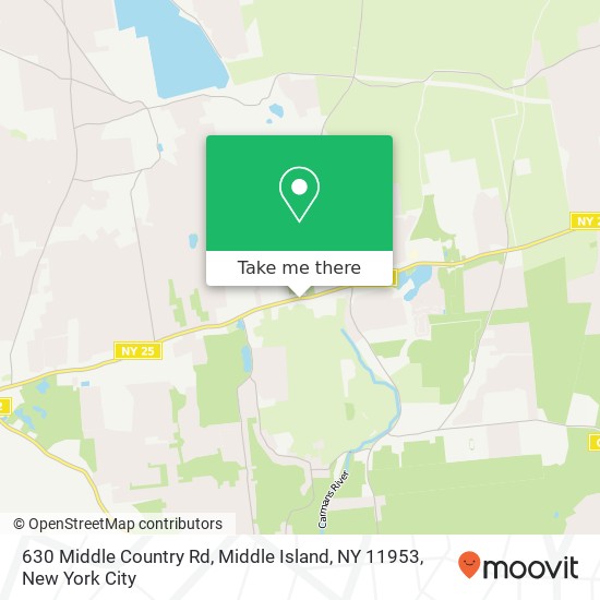 630 Middle Country Rd, Middle Island, NY 11953 map