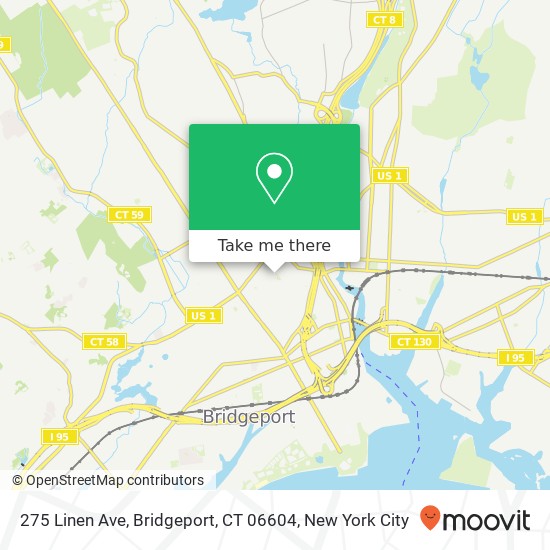 275 Linen Ave, Bridgeport, CT 06604 map