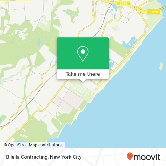 Bilella Contracting map