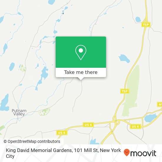 Mapa de King David Memorial Gardens, 101 Mill St