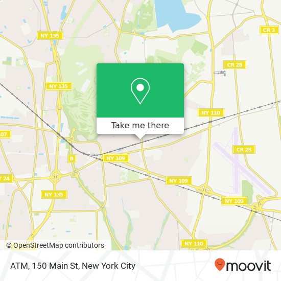 Mapa de ATM, 150 Main St