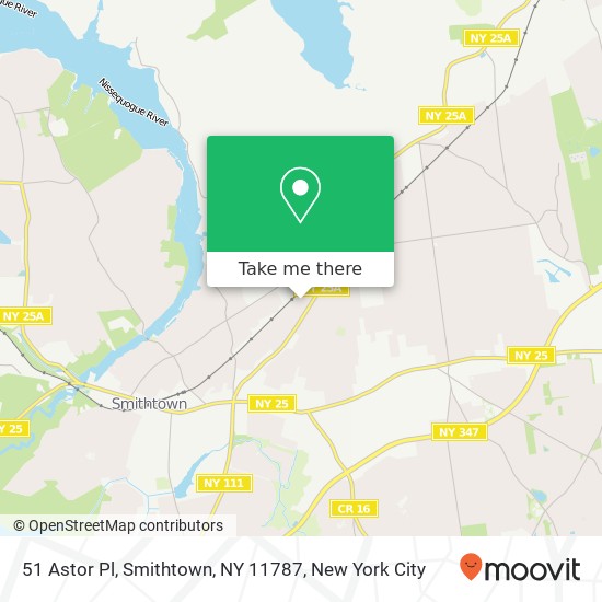 51 Astor Pl, Smithtown, NY 11787 map