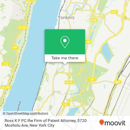 Ross K F PC the Firm of Patent Attorney, 5720 Mosholu Ave map