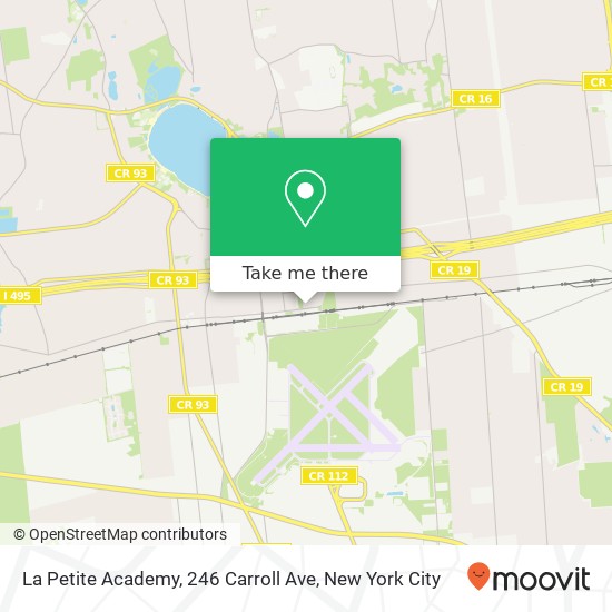 Mapa de La Petite Academy, 246 Carroll Ave