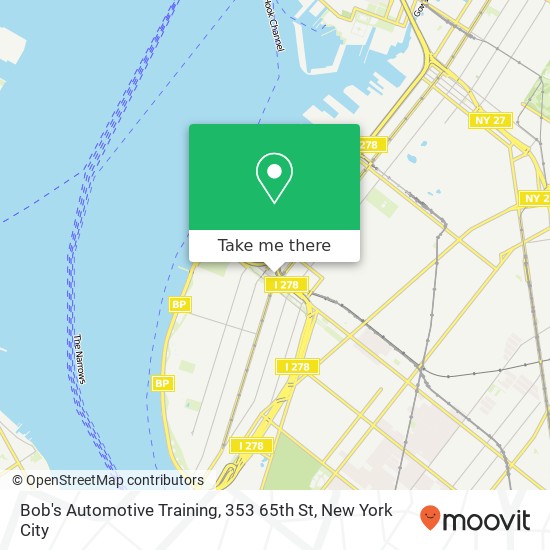 Mapa de Bob's Automotive Training, 353 65th St