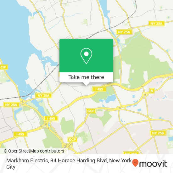 Markham Electric, 84 Horace Harding Blvd map