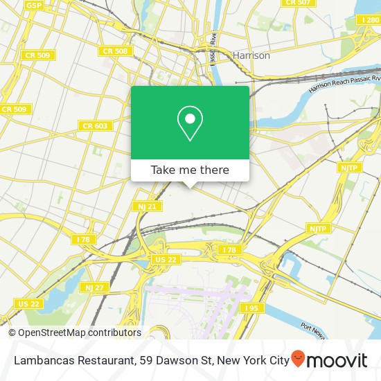 Mapa de Lambancas Restaurant, 59 Dawson St