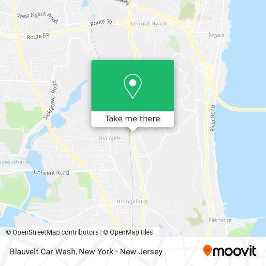 Blauvelt Car Wash map