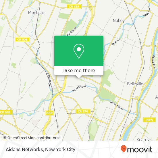 Aidans Networks map