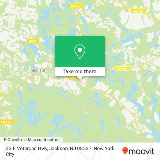 33 E Veterans Hwy, Jackson, NJ 08527 map