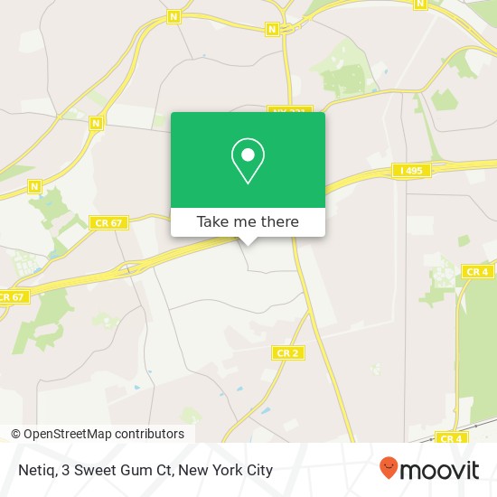 Mapa de Netiq, 3 Sweet Gum Ct