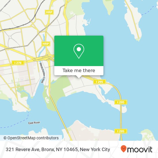 321 Revere Ave, Bronx, NY 10465 map