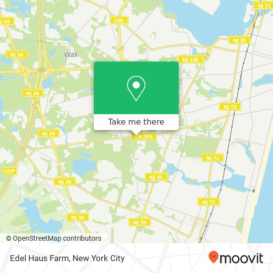 Mapa de Edel Haus Farm
