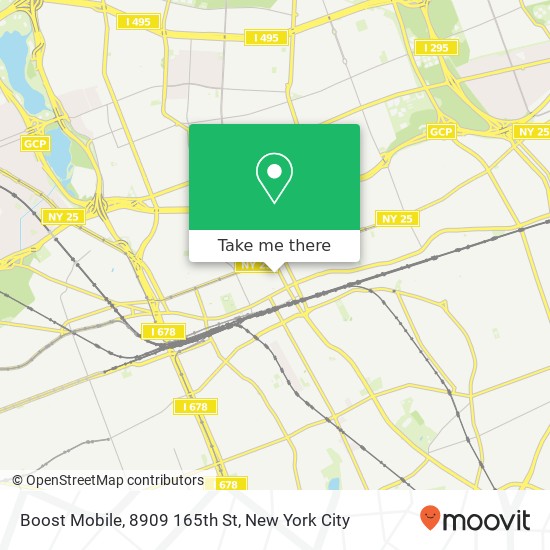 Mapa de Boost Mobile, 8909 165th St