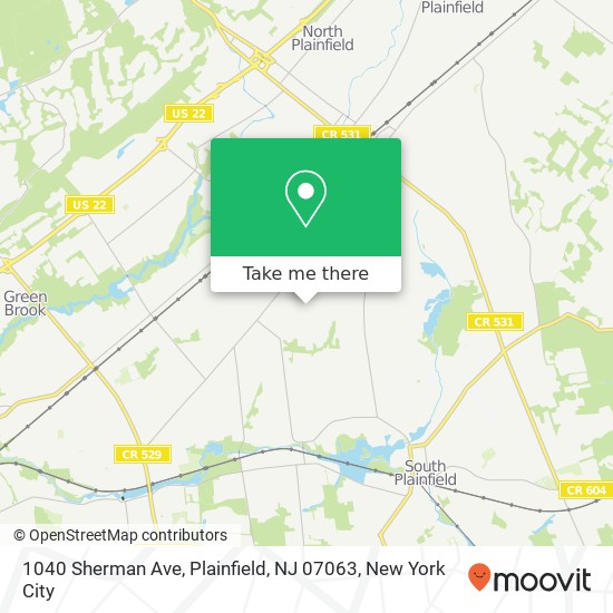 1040 Sherman Ave, Plainfield, NJ 07063 map