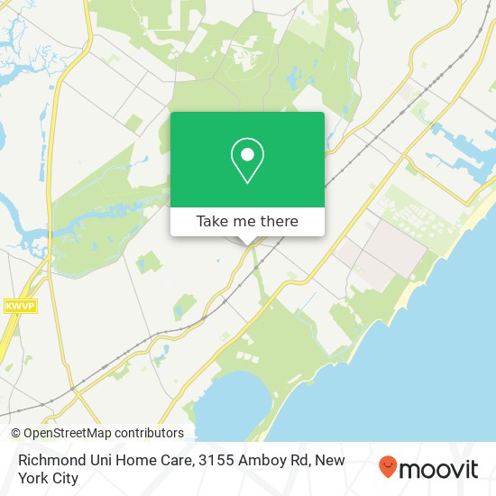 Richmond Uni Home Care, 3155 Amboy Rd map