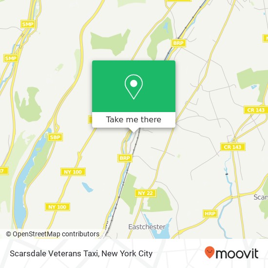 Mapa de Scarsdale Veterans Taxi