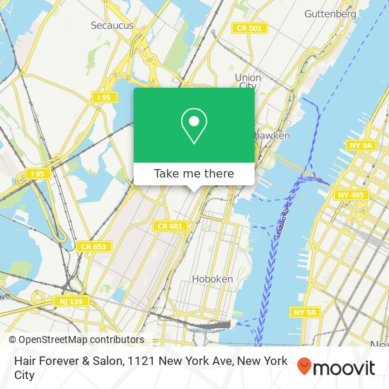 Hair Forever & Salon, 1121 New York Ave map