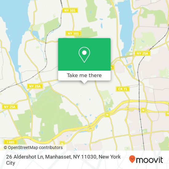 26 Aldershot Ln, Manhasset, NY 11030 map