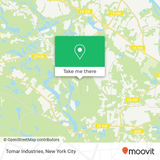 Tomar Industries map
