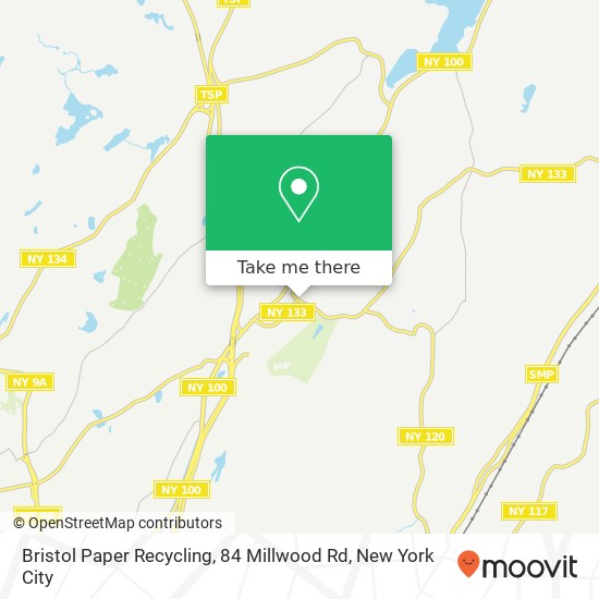 Mapa de Bristol Paper Recycling, 84 Millwood Rd