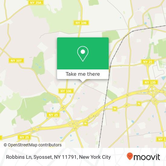 Robbins Ln, Syosset, NY 11791 map