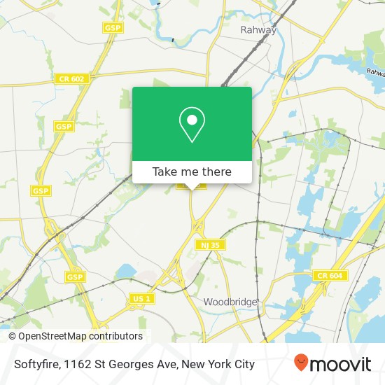 Mapa de Softyfire, 1162 St Georges Ave