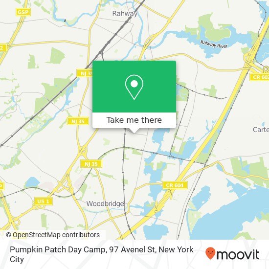 Mapa de Pumpkin Patch Day Camp, 97 Avenel St