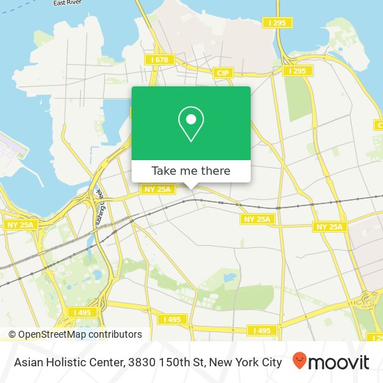 Mapa de Asian Holistic Center, 3830 150th St