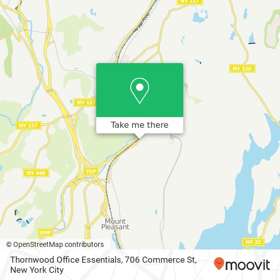 Mapa de Thornwood Office Essentials, 706 Commerce St