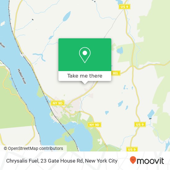Mapa de Chrysalis Fuel, 23 Gate House Rd