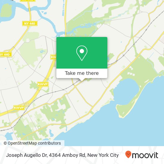Mapa de Joseph Augello Dr, 4364 Amboy Rd