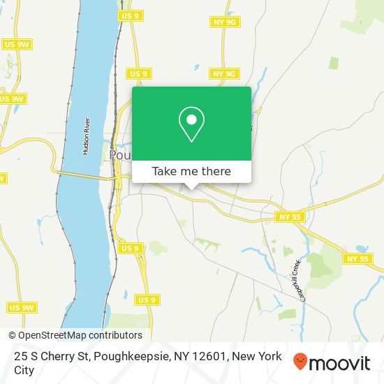 25 S Cherry St, Poughkeepsie, NY 12601 map