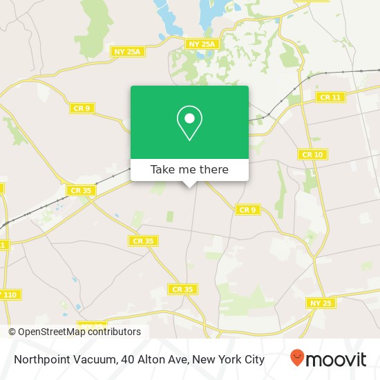 Mapa de Northpoint Vacuum, 40 Alton Ave