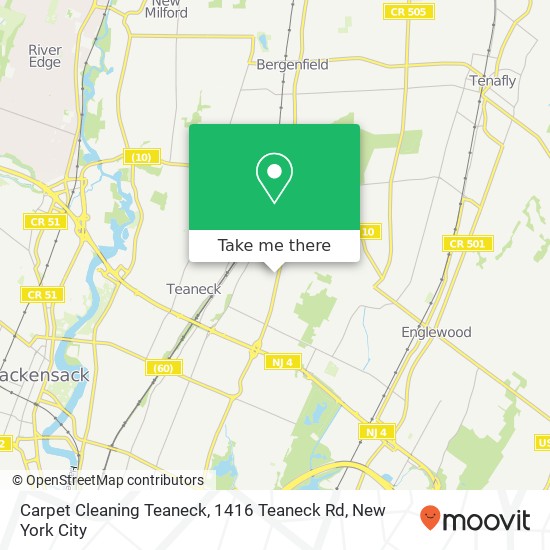 Carpet Cleaning Teaneck, 1416 Teaneck Rd map