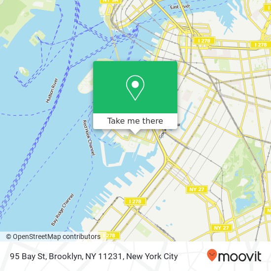 95 Bay St, Brooklyn, NY 11231 map