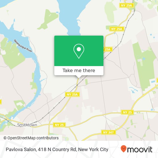 Pavlova Salon, 418 N Country Rd map