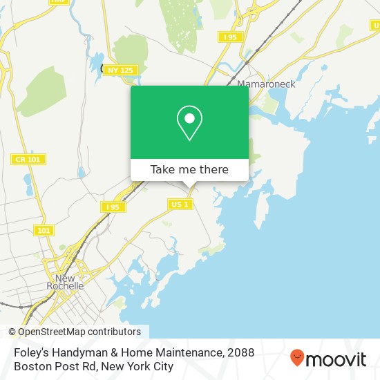 Foley's Handyman & Home Maintenance, 2088 Boston Post Rd map