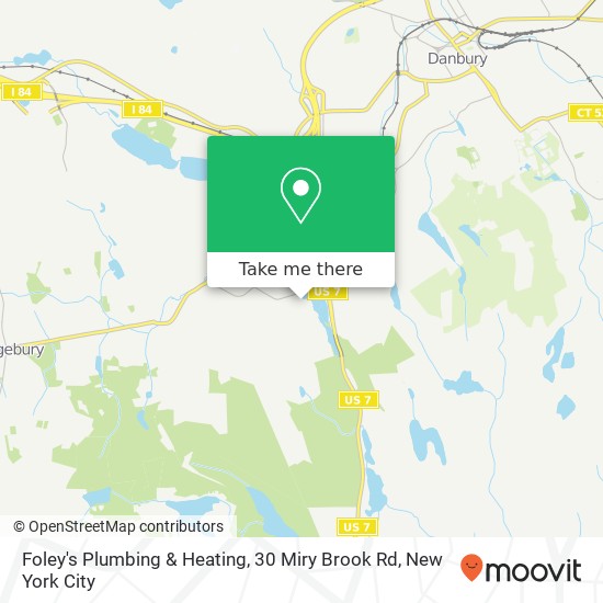 Foley's Plumbing & Heating, 30 Miry Brook Rd map