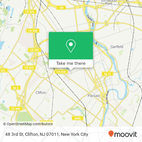 48 3rd St, Clifton, NJ 07011 map