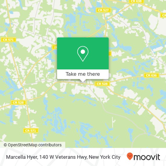 Marcella Hyer, 140 W Veterans Hwy map