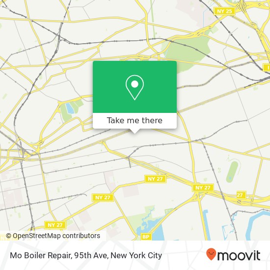 Mo Boiler Repair, 95th Ave map