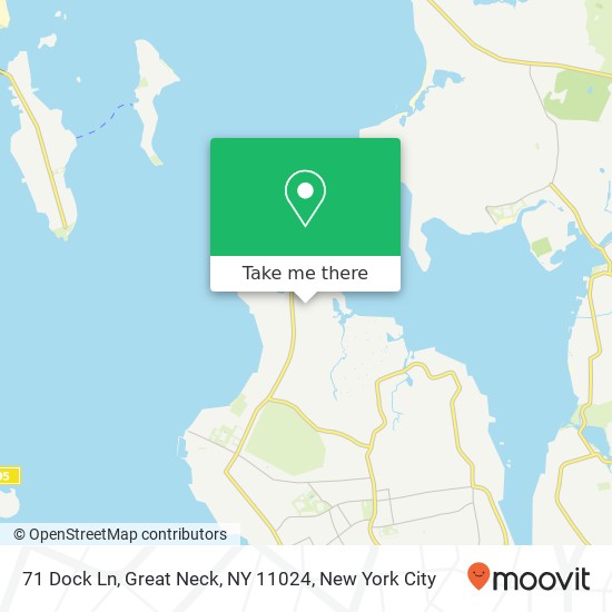 71 Dock Ln, Great Neck, NY 11024 map