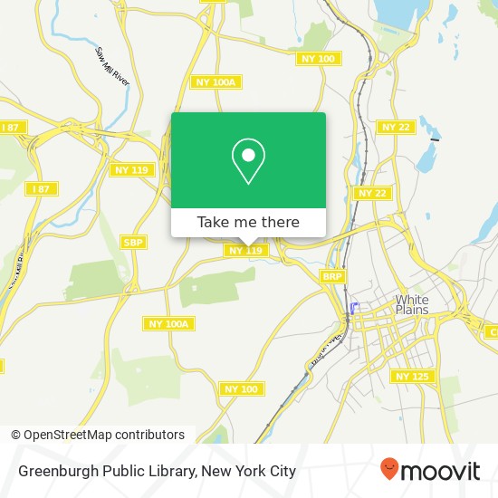 Mapa de Greenburgh Public Library