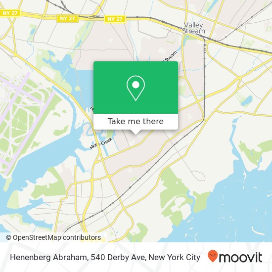Mapa de Henenberg Abraham, 540 Derby Ave