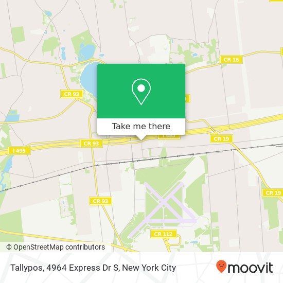 Mapa de Tallypos, 4964 Express Dr S