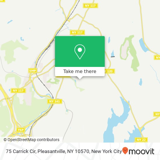 75 Carrick Cir, Pleasantville, NY 10570 map