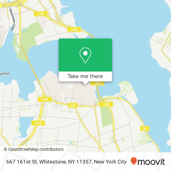 Mapa de 667 161st St, Whitestone, NY 11357