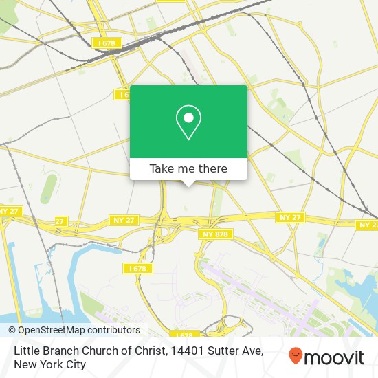 Little Branch Church of Christ, 14401 Sutter Ave map