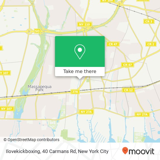 Mapa de Ilovekickboxing, 40 Carmans Rd